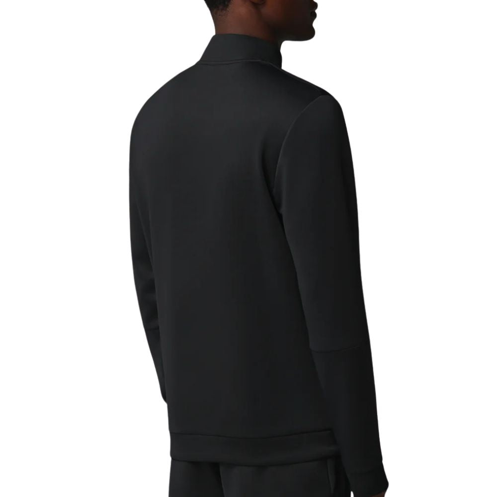 Castore Flex Long Sleeve Golf Quarter Zip Sweatshirt - Black / Gunmetal