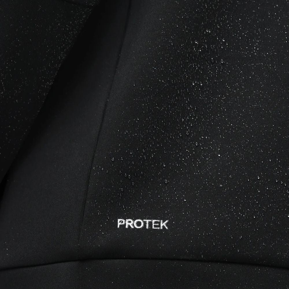 Castore Flex Long Sleeve Golf Quarter Zip Sweatshirt - Black / Gunmetal