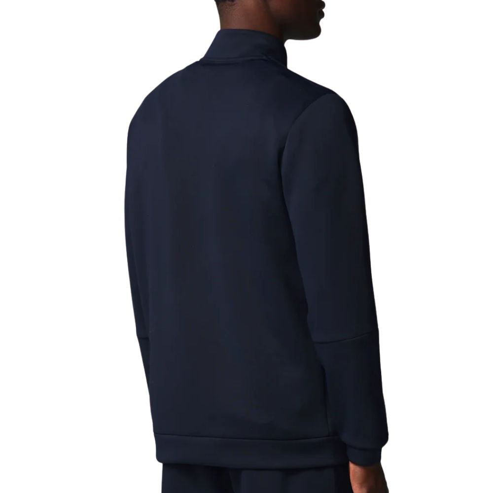Castore Flex Long Sleeve Golf Quarter Zip Sweatshirt - Navy / Pewter