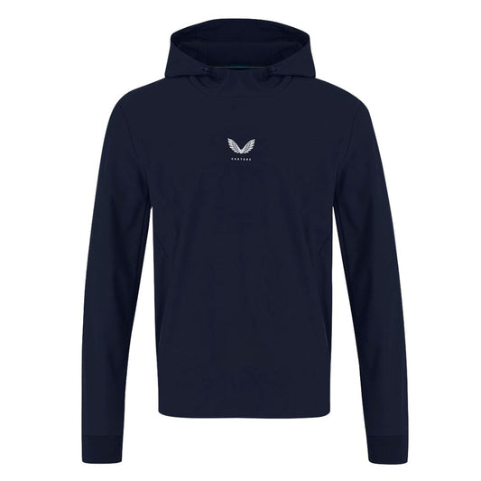 Castore Performance Mens Golf Hoodie 2025 - Midnight Navy Midnight Navy / White M
