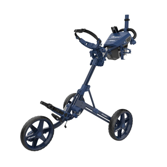 Clicgear 4.5 Premium 3 Wheel Golf Push Trolley 2026 - Navy Navy