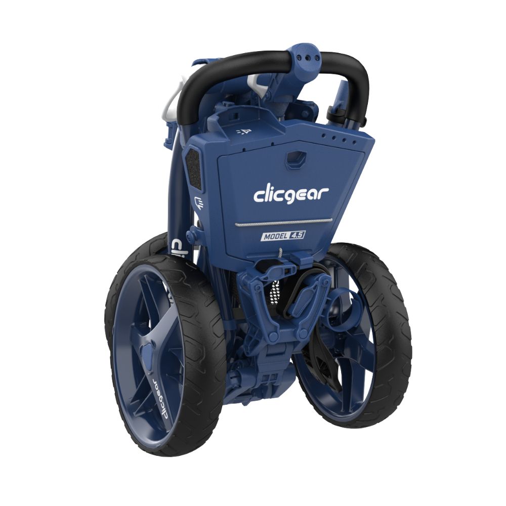 Clicgear 4.5 Premium 3 Wheel Golf Push Trolley 2026 - Navy