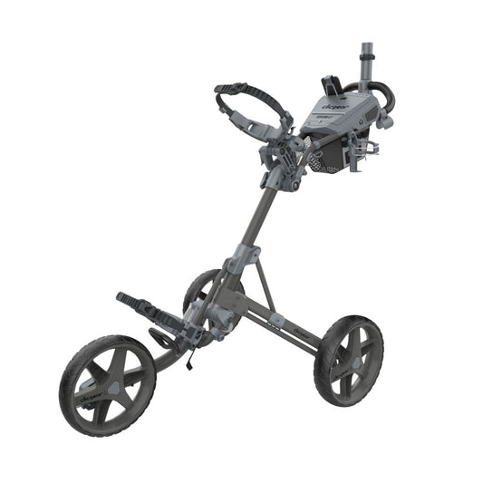 Clicgear 4.5 Premium 3 Wheel Golf Push Trolley 2026 - Slate Slate
