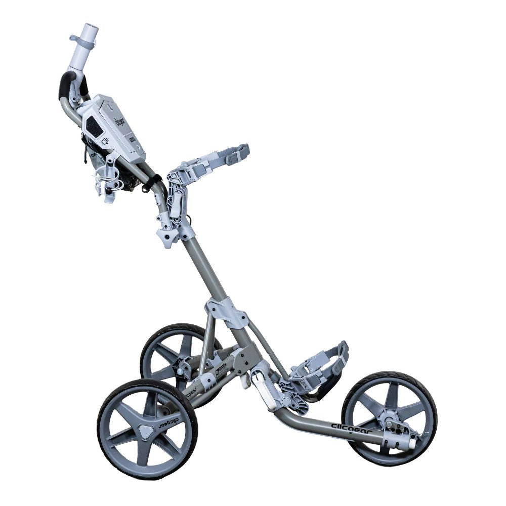 Clicgear 4.5 Premium 3 Wheel Golf Push Trolley 2026 - Slate