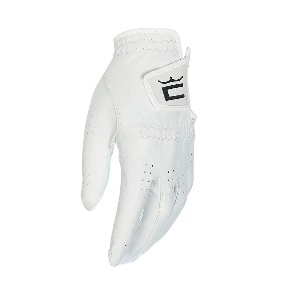 Cobra Golf Pur Tour Leather Golf Glove 2026 - 95300401 White S Left Hand (RH Golfer)