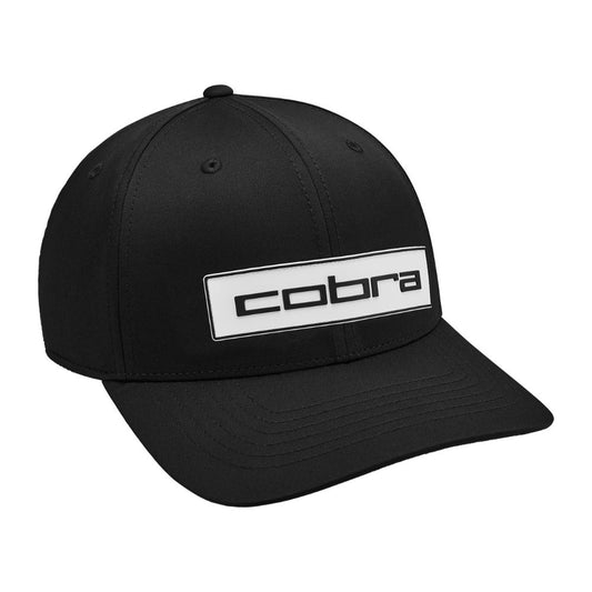 Cobra Tour Tech Golf Cap - Black / White Black / White