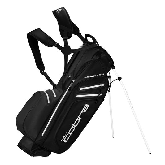 Cobra Ultradry Pro Golf Stand Bag - Black / White Black / White