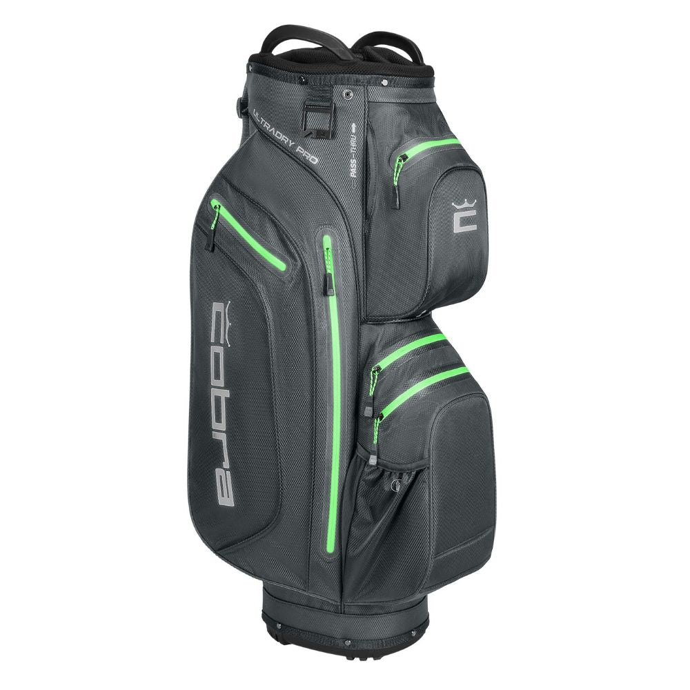 Cobra Ultradry Pro Waterproof Golf Cart - Quiet Shade / Green Gecko