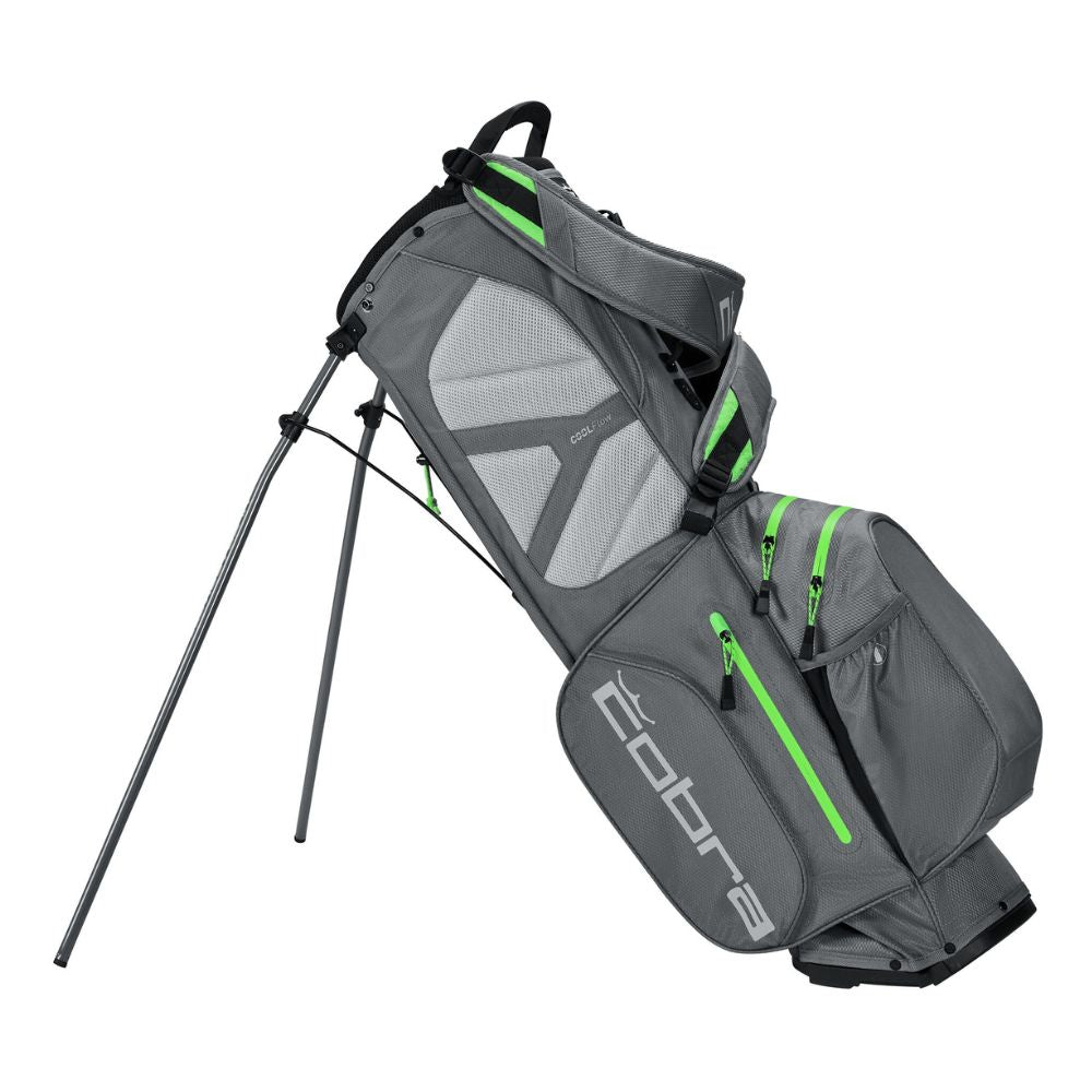 Cobra Ultradry Pro Golf Stand Bag - Quiet Shade / Green Gecko