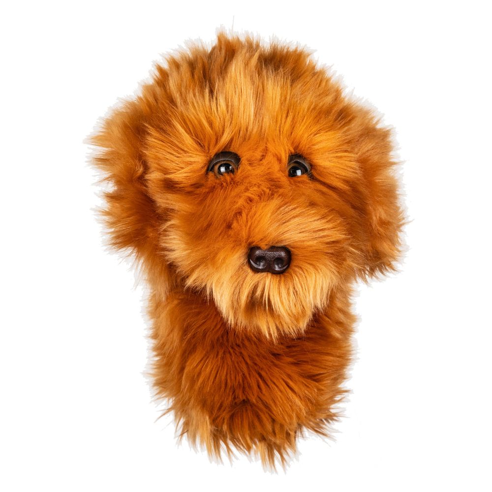 Daphne's Doodle Dog Golf Driver Headcover Orange