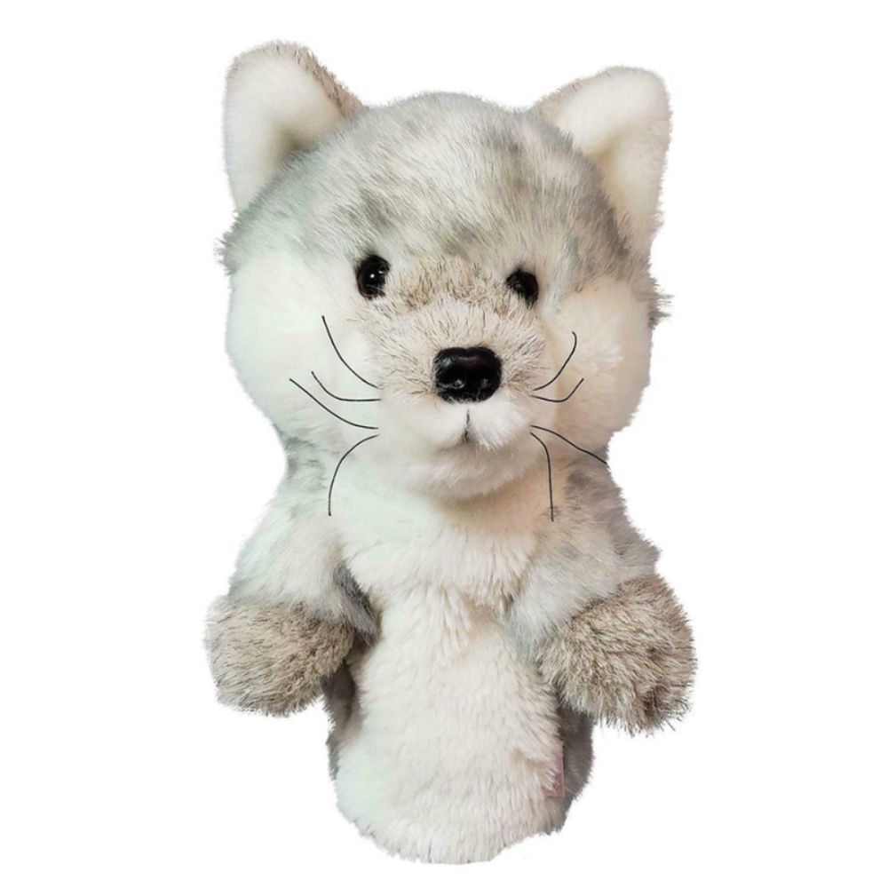 Daphne's Silver Fox Golf Driver Headcover Grey