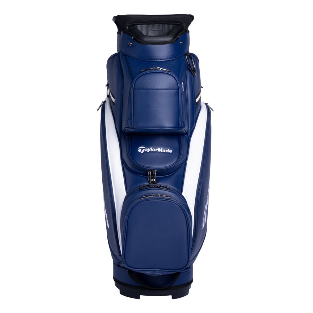 TaylorMade Deluxe Golf Cart Bag 2025 - Navy / White