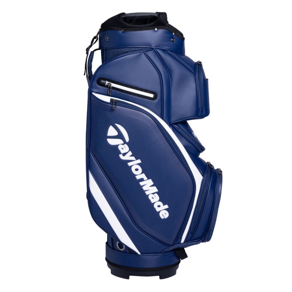 TaylorMade Deluxe Golf Cart Bag 2025 - Navy / White
