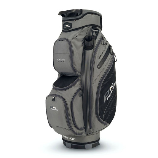 Powakaddy DLX Lite Golf Cart Bag 2024 - Gun Metal Black Gun Metal/Black  