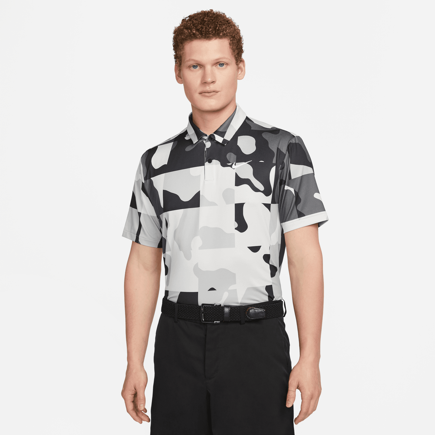 Nike Golf Dri-Fit Tour Camo Grid Shirt DR5310   