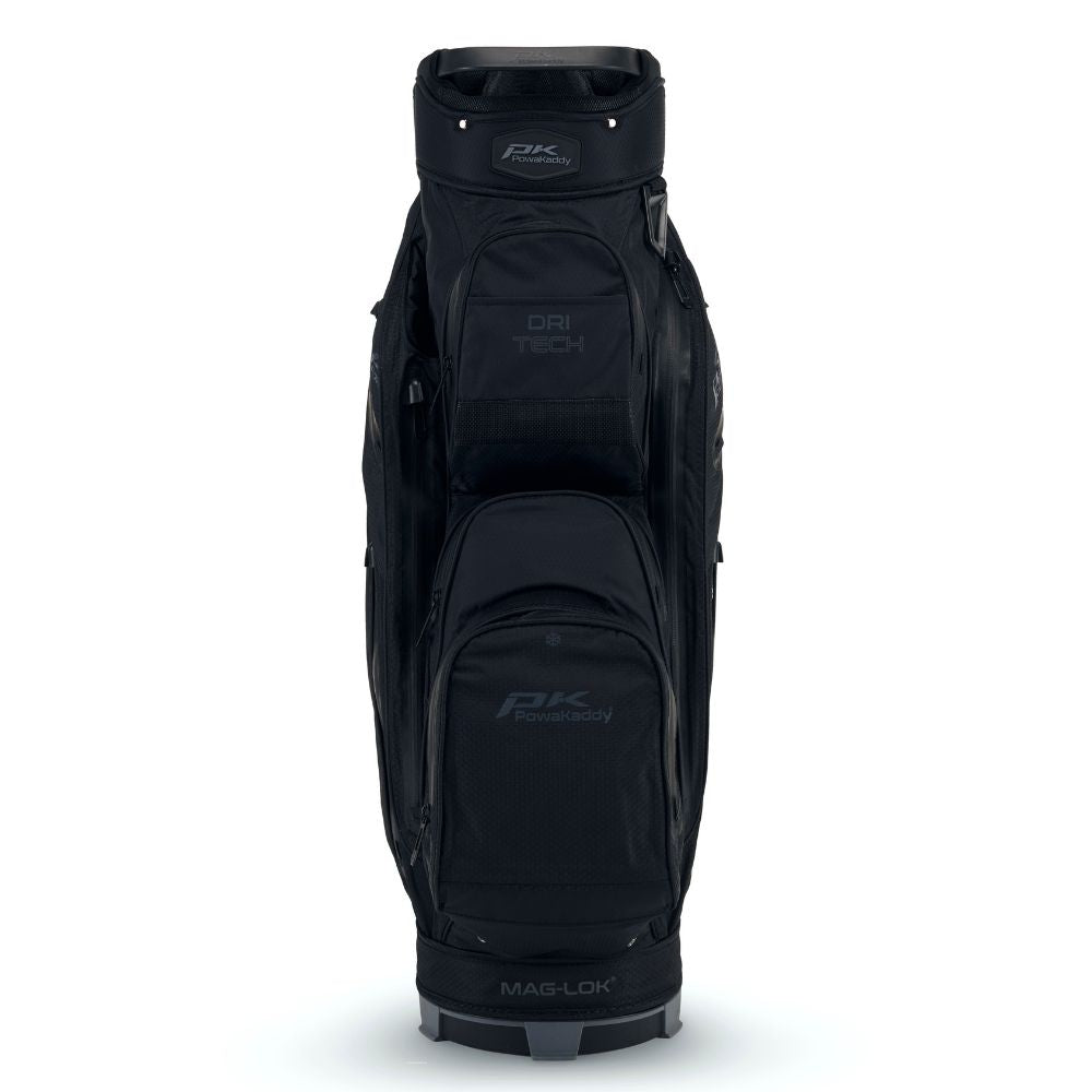 PowaKaddy Dri Tech Golf Cart Bag 2024 - Stealth Black   