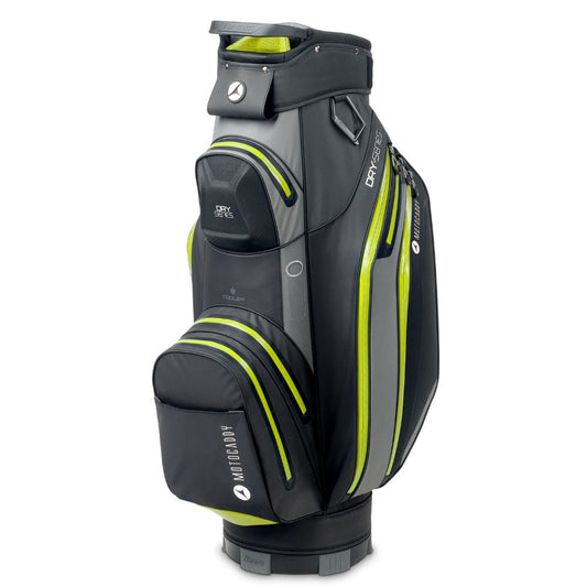 Motocaddy Dry Series Deluxe Golf Cart Bag - Charcoal Lime Charcoal/Lime