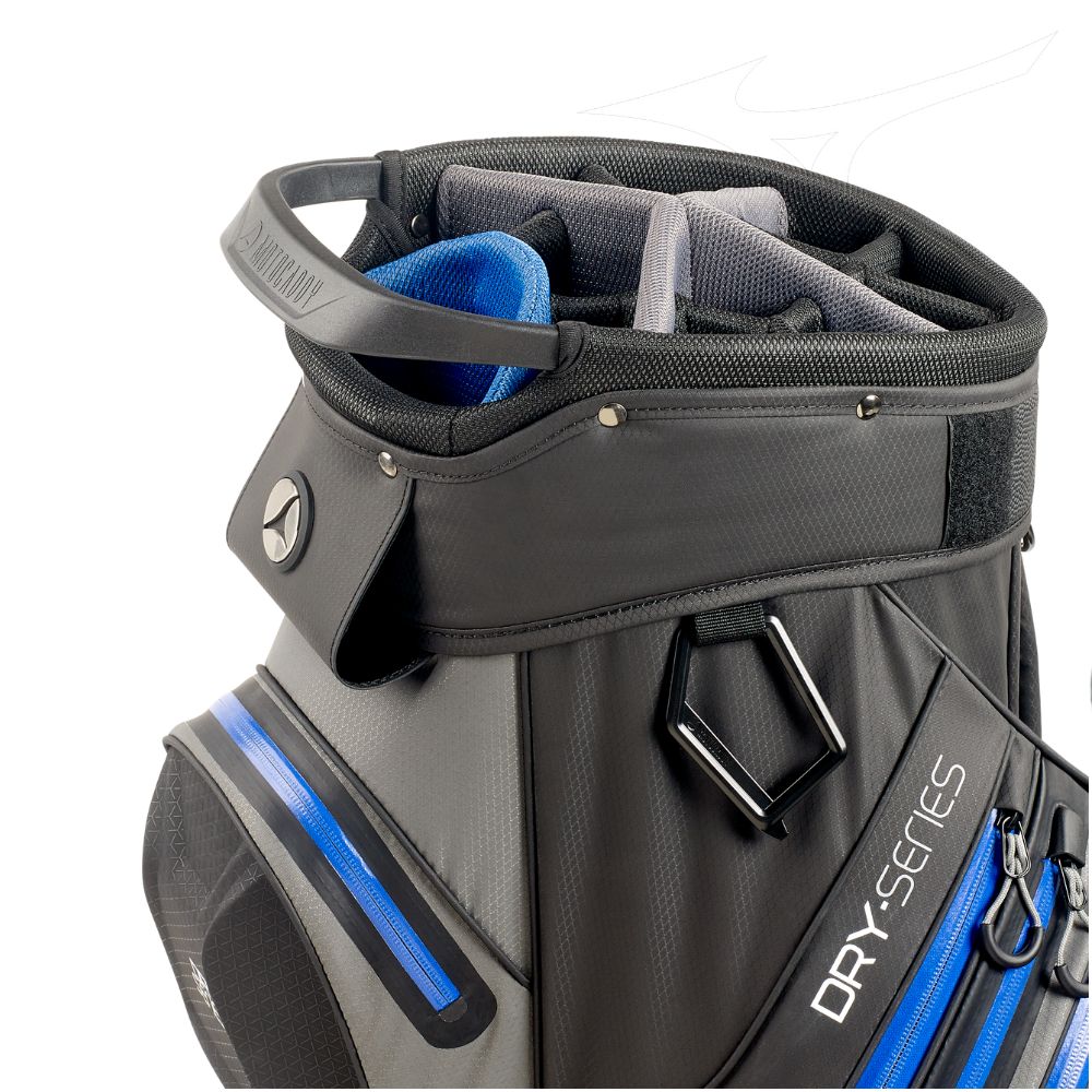 Motocaddy Dry Series Deluxe Golf Cart Bag - Charcoal Blue