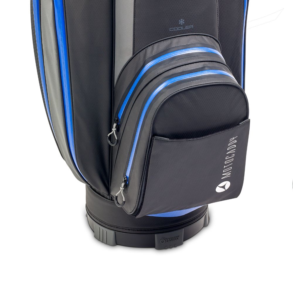 Motocaddy Dry Series Deluxe Golf Cart Bag - Charcoal Blue