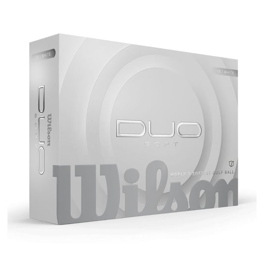Wilson Golf Duo Soft Golf Balls - White