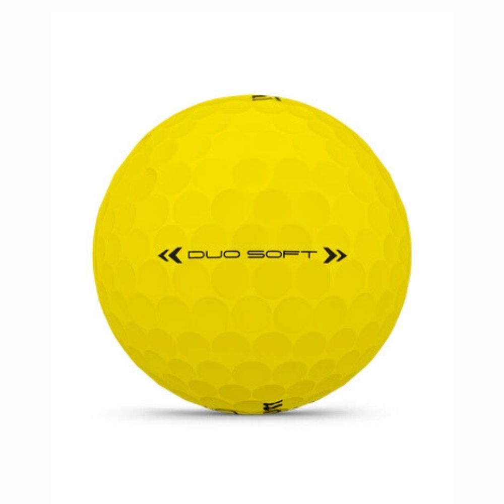 Wilson Golf Duo Soft Golf Balls 2025 - Yellow