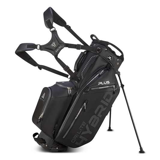 Big Max Dri Lite Hybrid Plus Golf Stand Bag - Black 2024 Black  