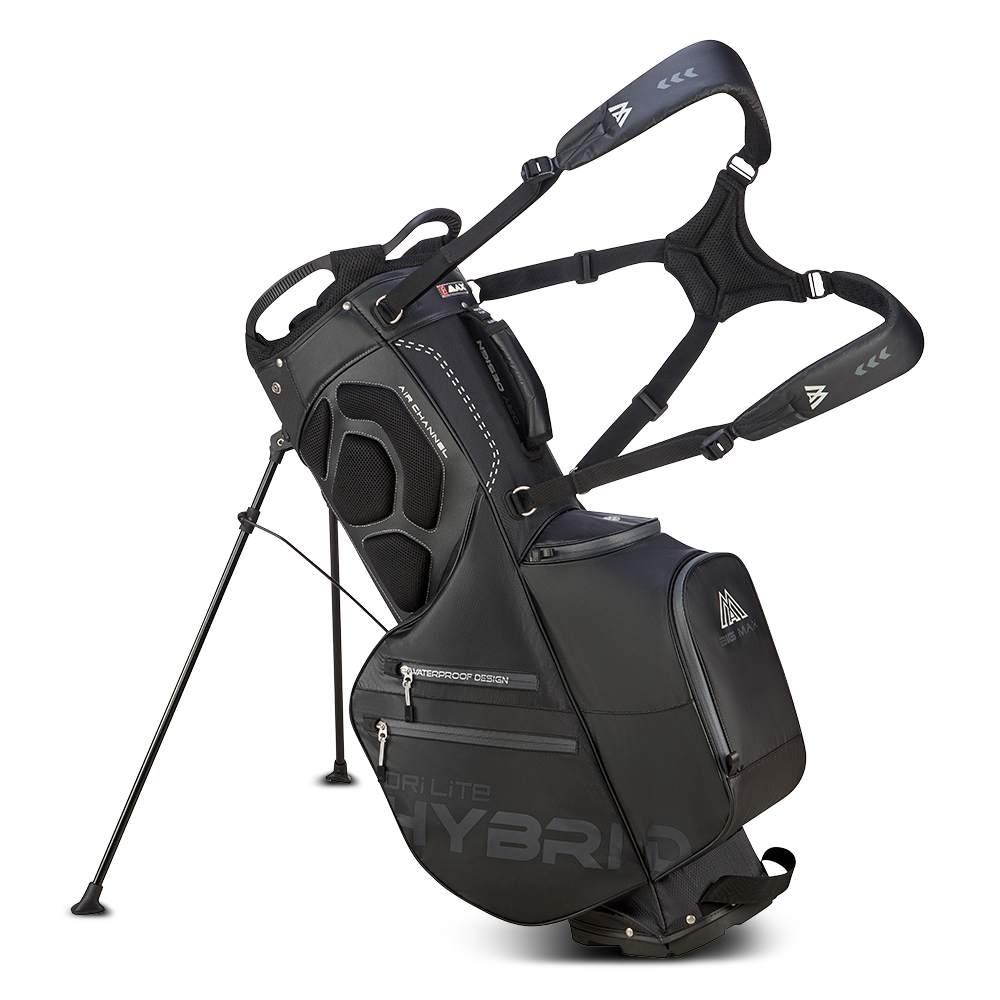 Big Max Dri Lite Hybrid Plus Golf Stand Bag 2024 - Black   