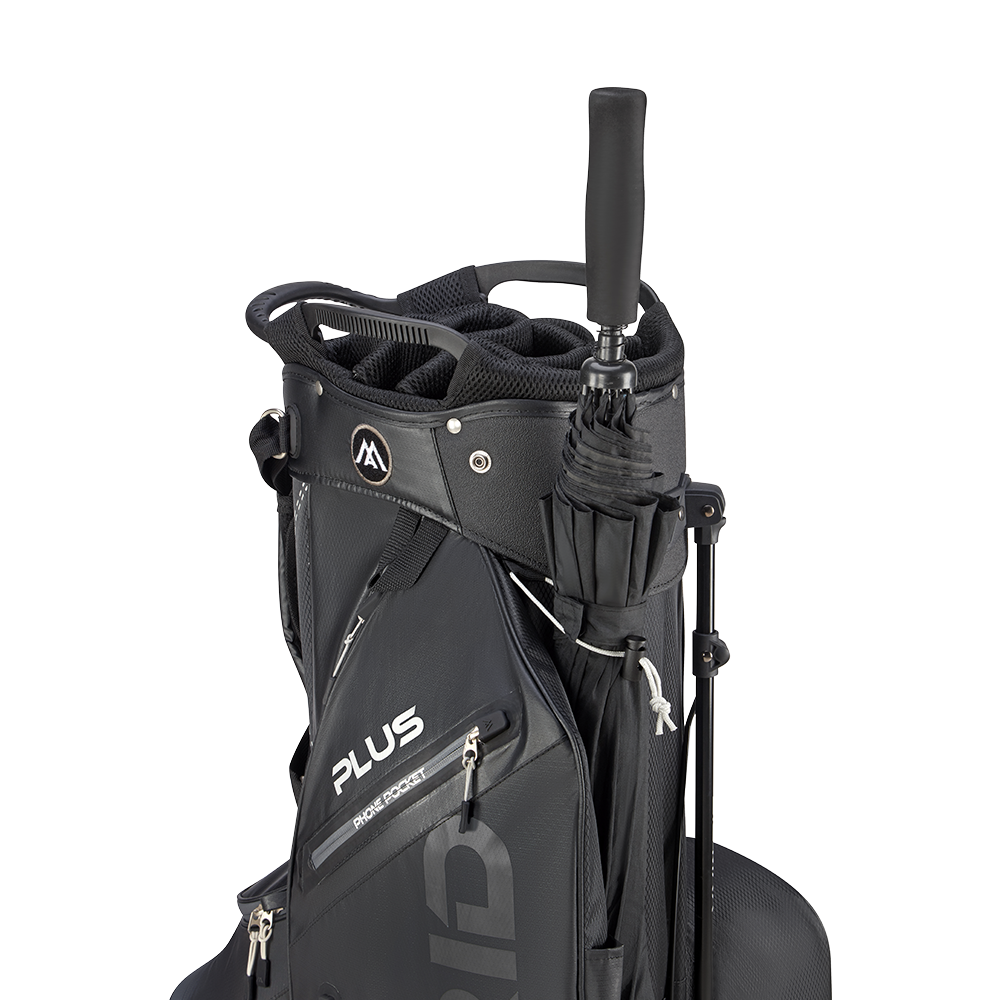 Big Max Dri Lite Hybrid Plus Golf Stand Bag - Black