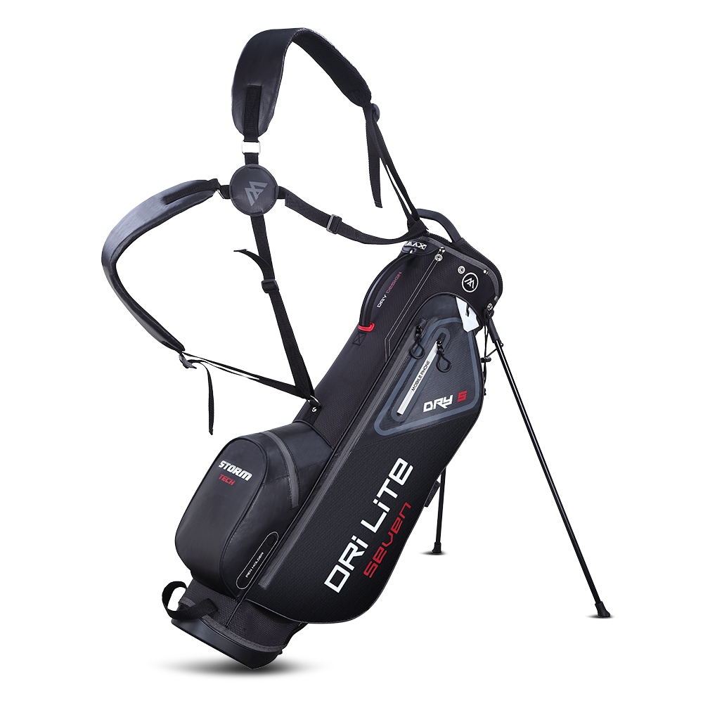 Big Max Dri Lite Seven G Golf Stand Bag 2024 - Black Black  