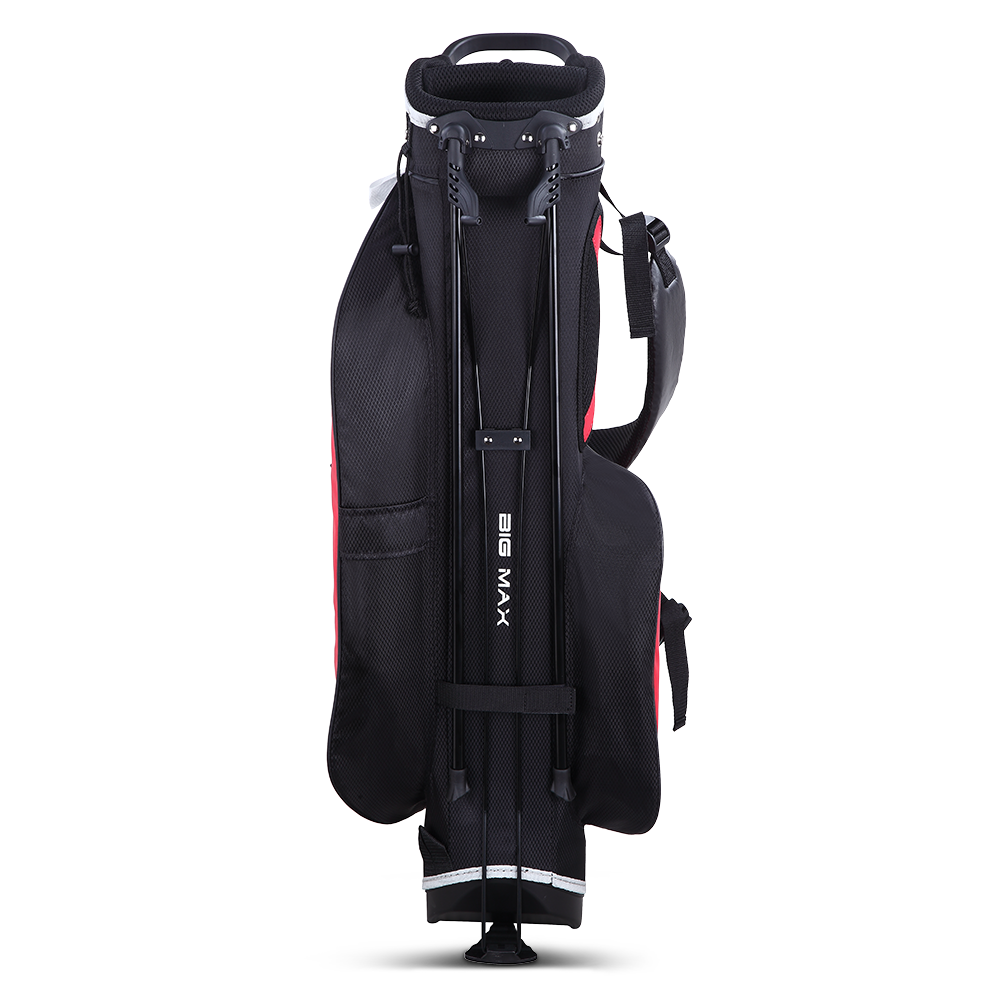 Big Max Dri Lite Seven G Golf Stand Bag - Red Black