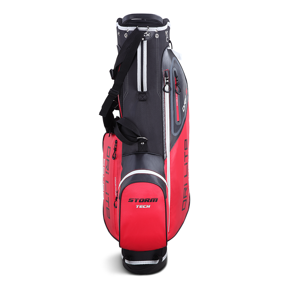 Big Max Dri Lite Seven G Golf Stand Bag - Red Black