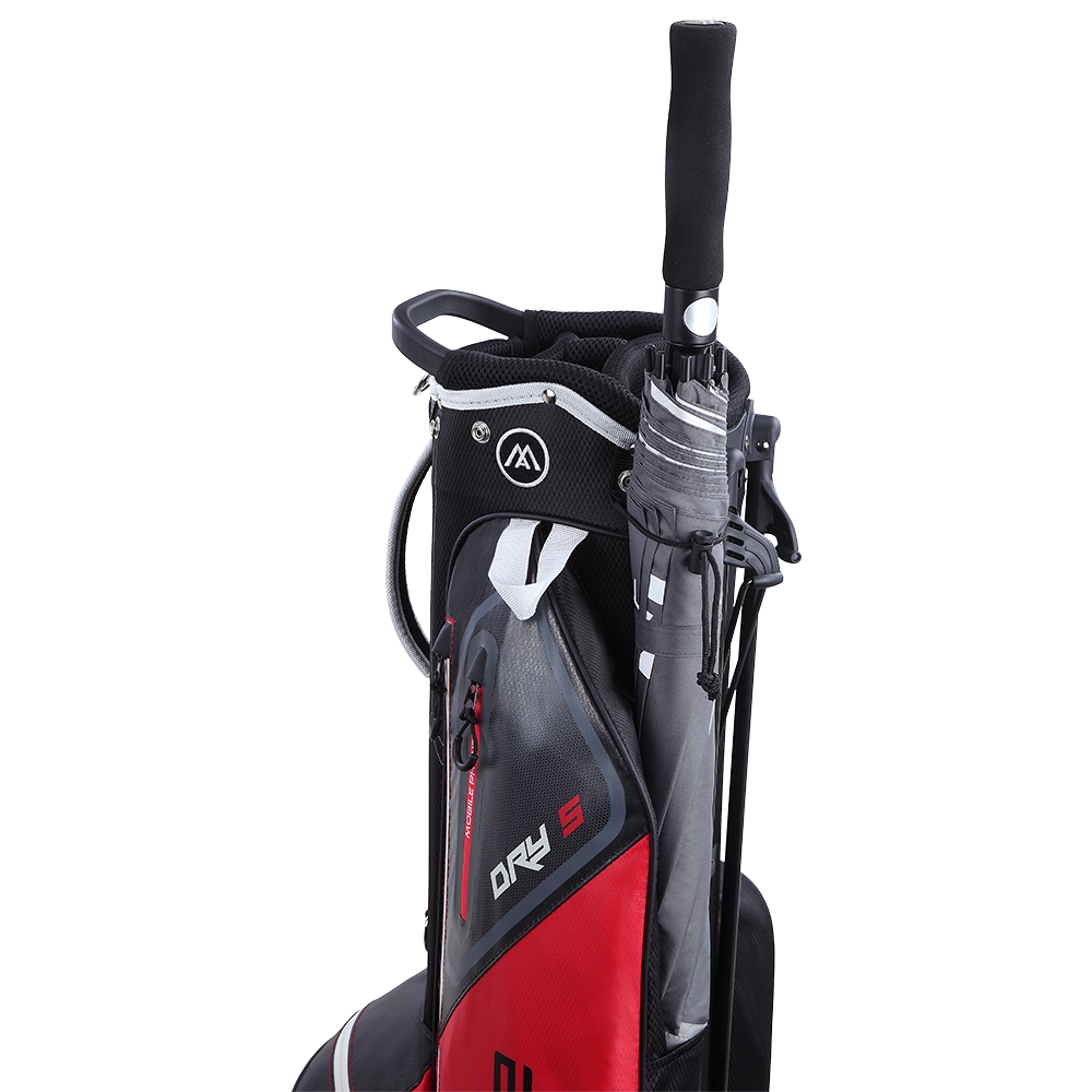 Big Max Dri Lite Seven G Golf Stand Bag - Red Black