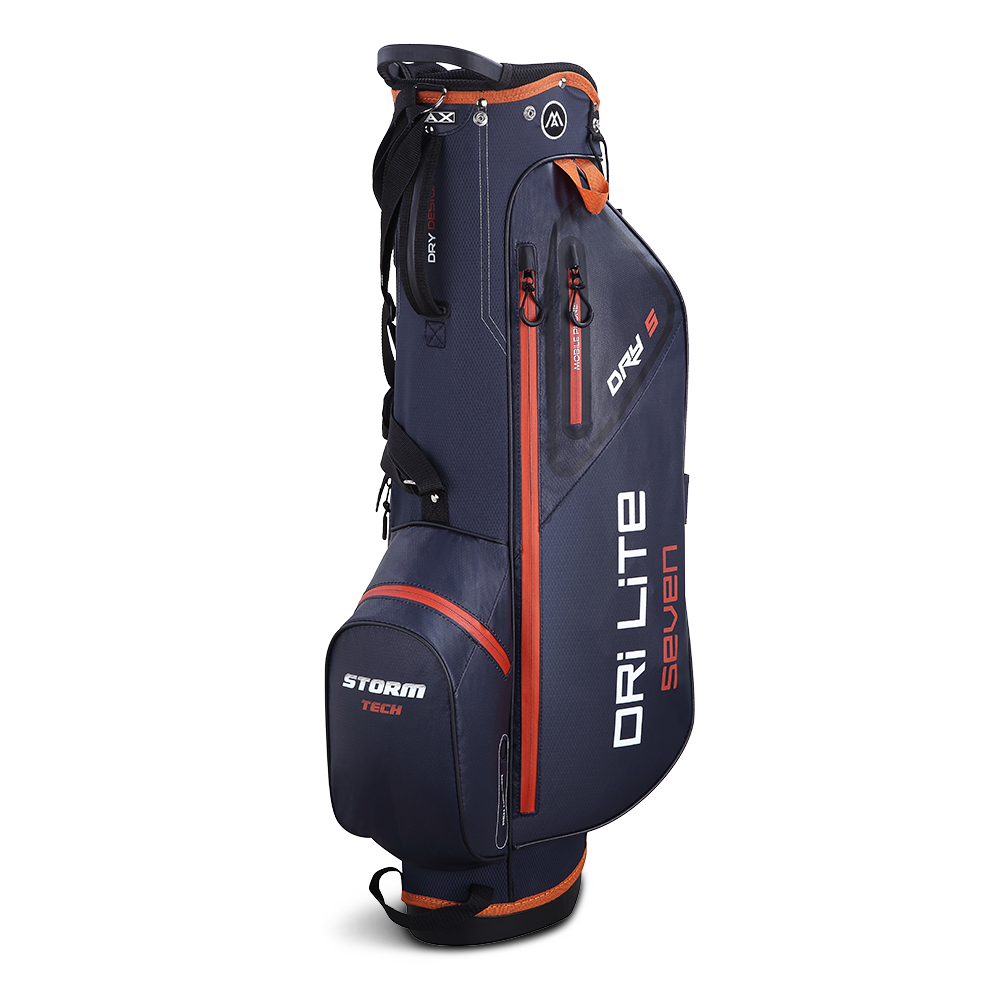 Big Max Dri Lite Seven G Golf Stand Bag - Steel Blue Rust
