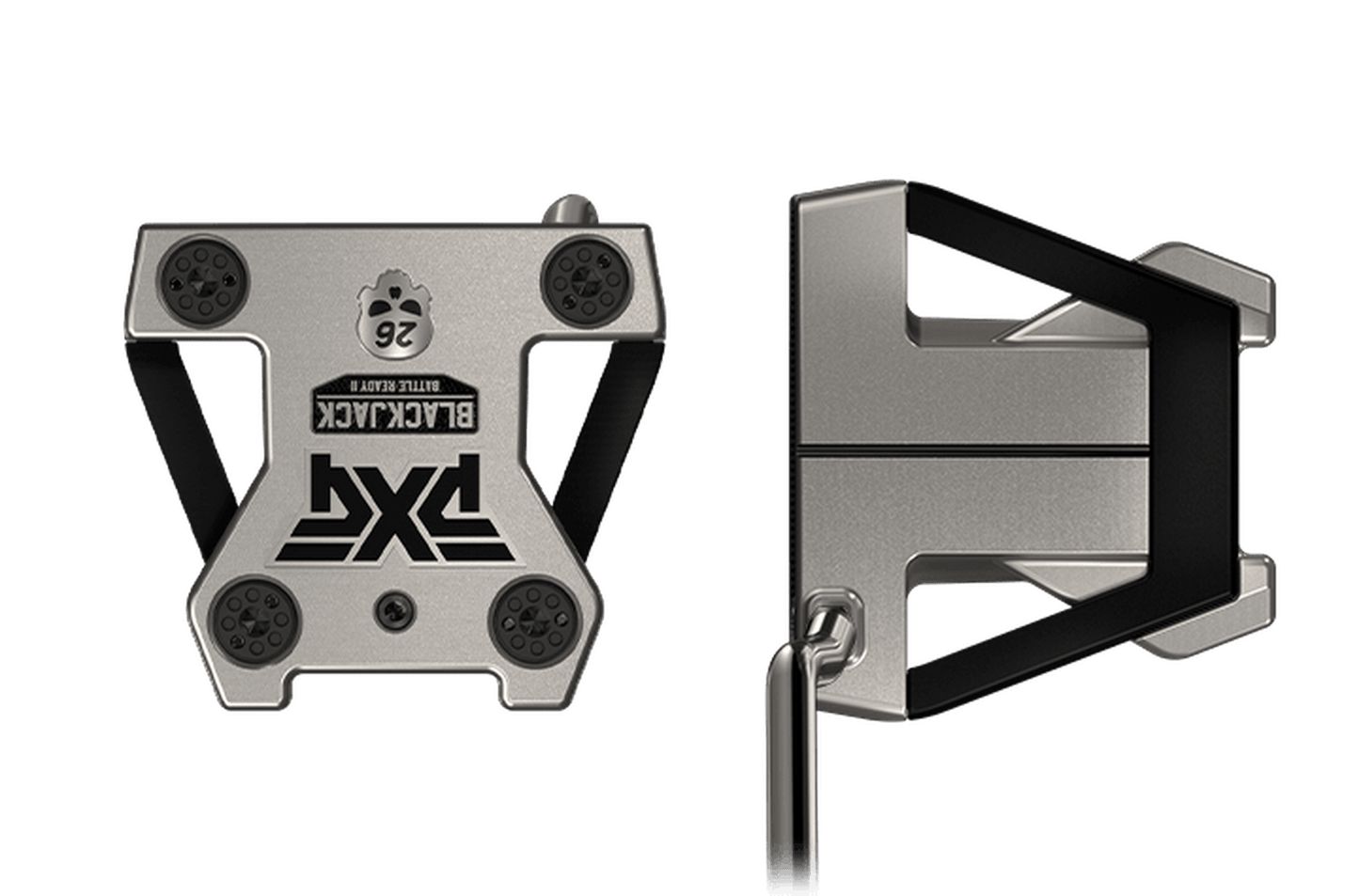 PXG Golf Battle Ready II Black Jack Putter Double Bend Neck Right Hand 34