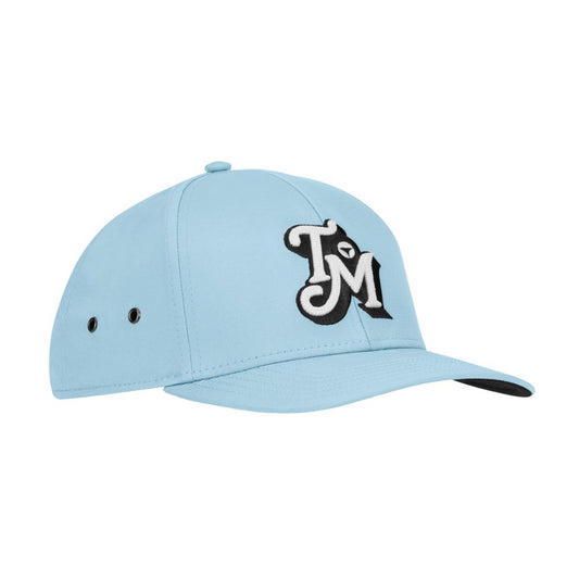 TaylorMade Metal Eyelit Golf Cap 2025 N3826918 - Light Blue Light Blue