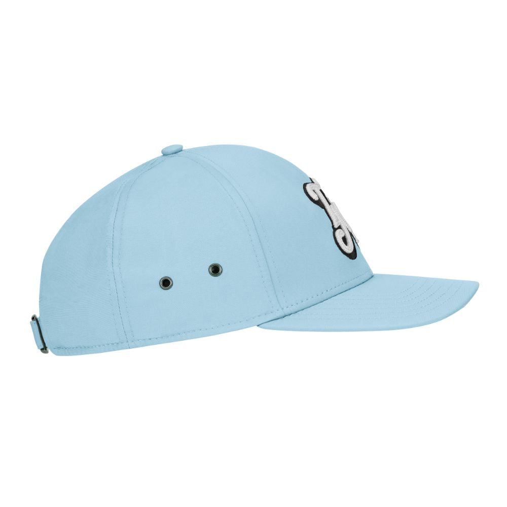 TaylorMade Metal Eyelit Golf Cap 2025 N3826918 - Light Blue