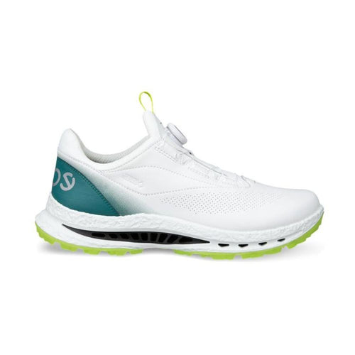 Ecco Biom C5 BOA Leather Men's Spikeless Golf Shoes 2026 - 132614-61475 White / Bay Green 61475 EU41 UK7.5
