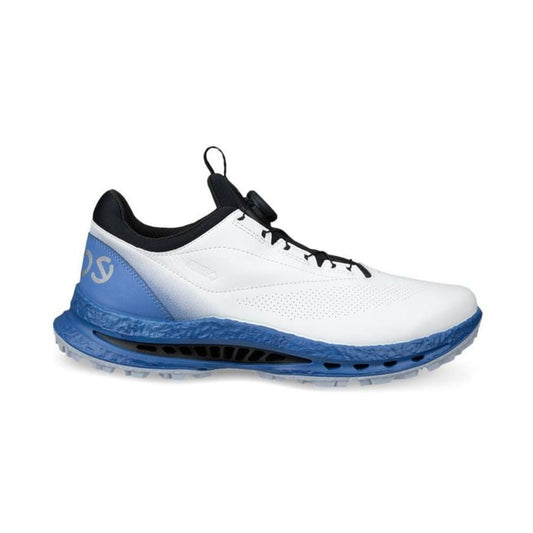 Ecco Biom C5 BOA Leather Men's Spikeless Golf Shoes 2026 - 132614-61583 White / Federal Blue 61583 EU41 UK7.5