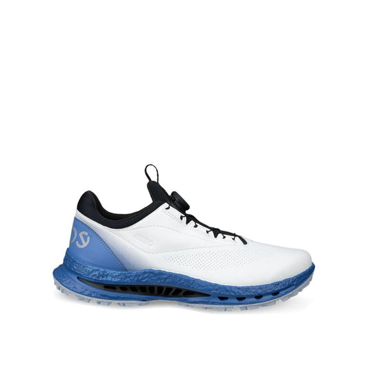 Ecco Biom C5 BOA Leather Men's Spikeless Golf Shoes 2026 - 132614-61583 White / Federal Blue 61583 EU41 UK7.5