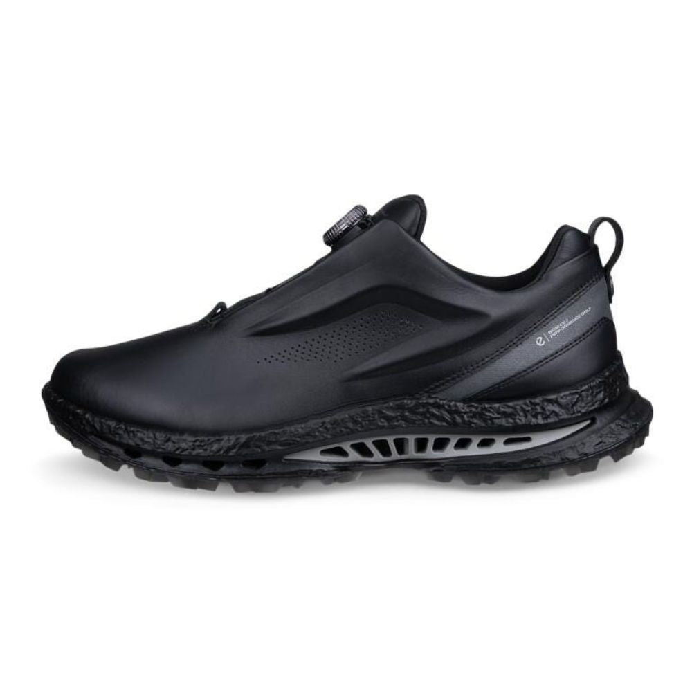 Ecco Biom C5 BOA Premium Men's Spikless Golf Shoe 2026 - 132634-51162 Black / Dark Silver 51162 EU42 UK8-8.5
