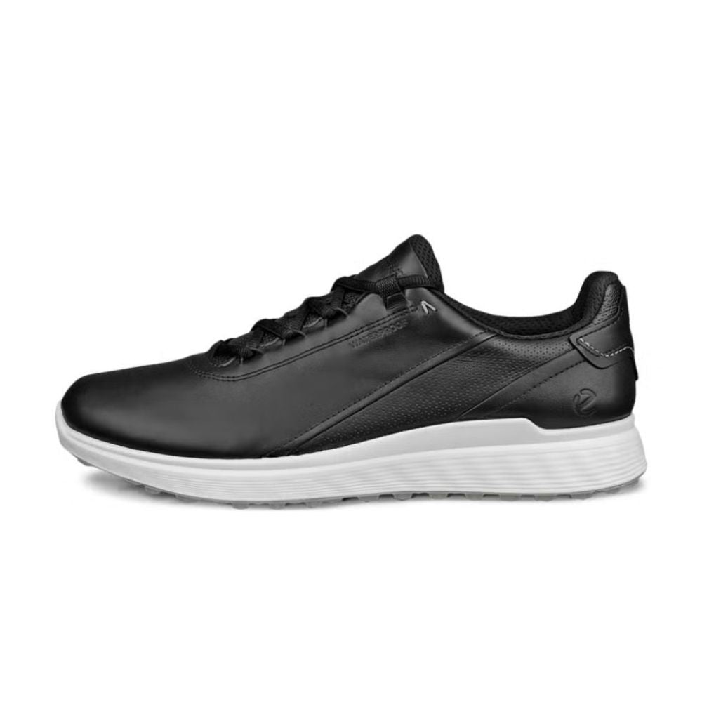 Ecco S-Casual Men's Spikless Golf Shoe 2026 - 102814-01001 Black 01001 EU42 UK8-8.5