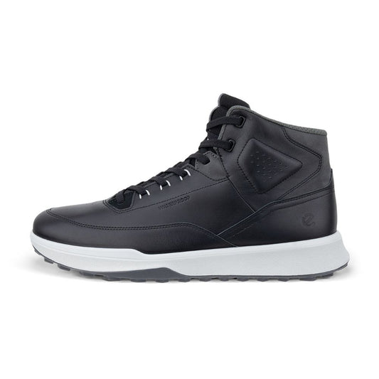Ecco Street Vibe Hi-Top Men's Spikless Golf Shoe 2026 - 138514-50839 Black / Magnet 50839 EU41 UK7