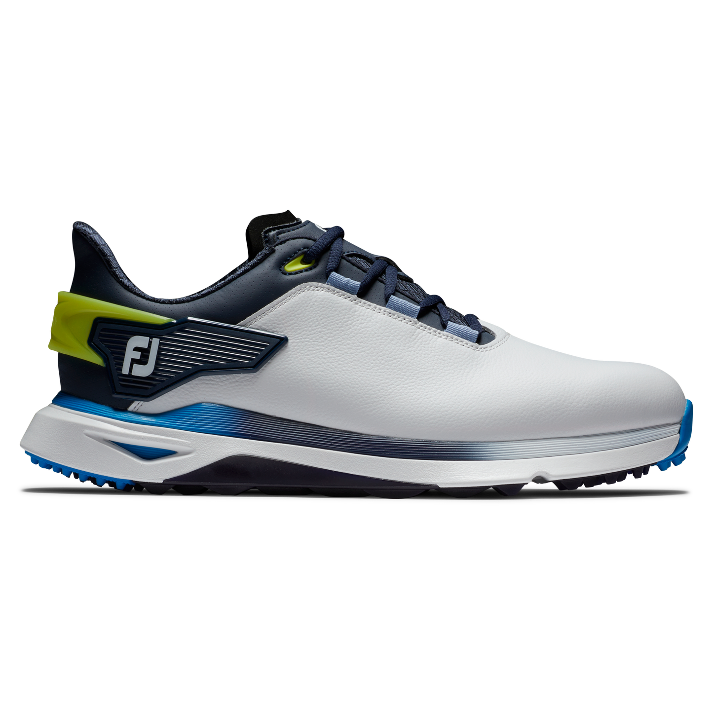 FootJoy Pro SLX Mens Spikeless Golf Shoes 56914 White / Navy  Blue 56914M 7 