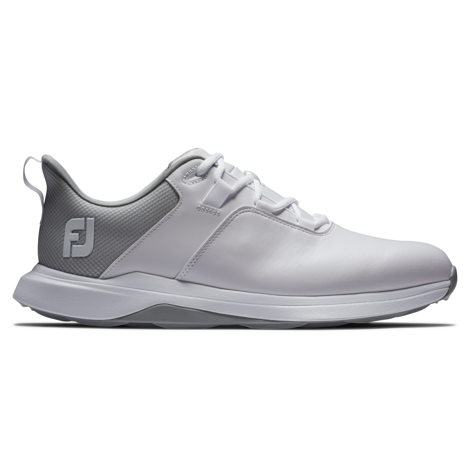 FootJoy ProLite Mens Spikeless Golf Shoes 56924 White / Grey / Light Grey 7 