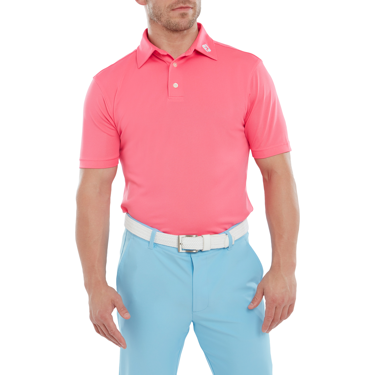 FootJoy Golf Stretch Pique Solid Polo Shirt 80133   