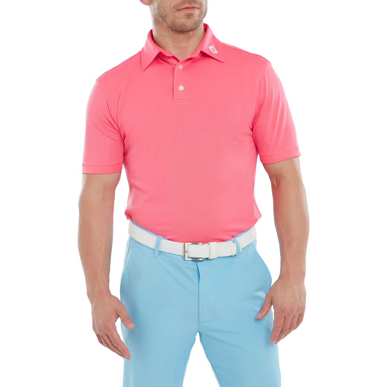 FootJoy Stretch Pique Solid Golf Polo Shirt - 80133