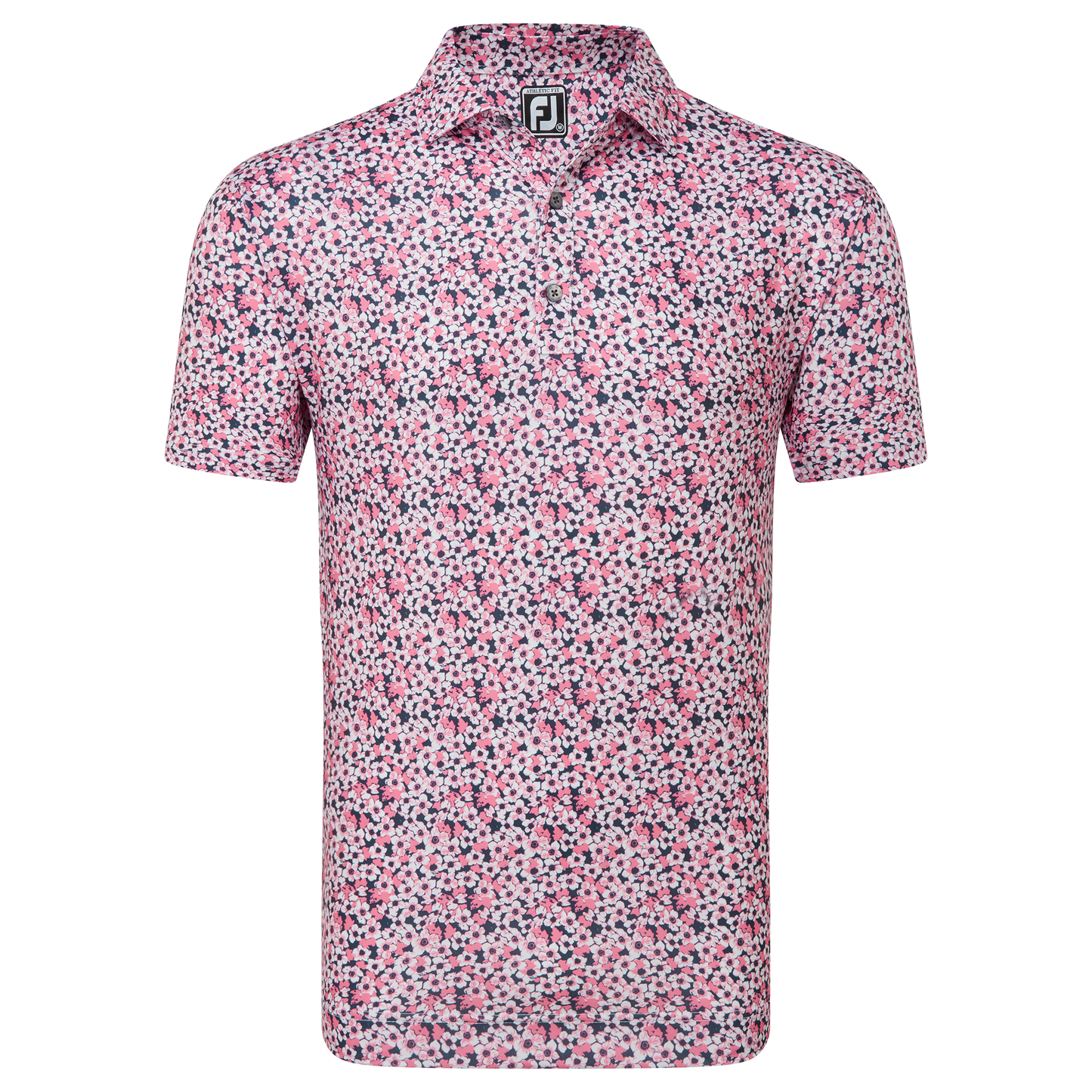 FootJoy Golf Primrose Print Lisle Polo Shirt 81568   