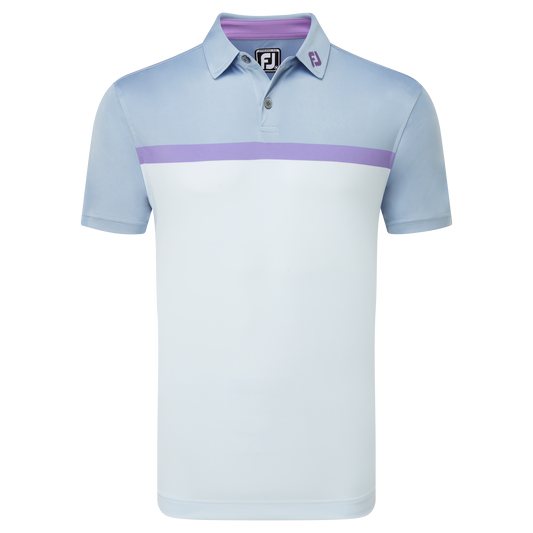 FootJoy Golf Colour Block Polo Shirt 81614 Mist M 