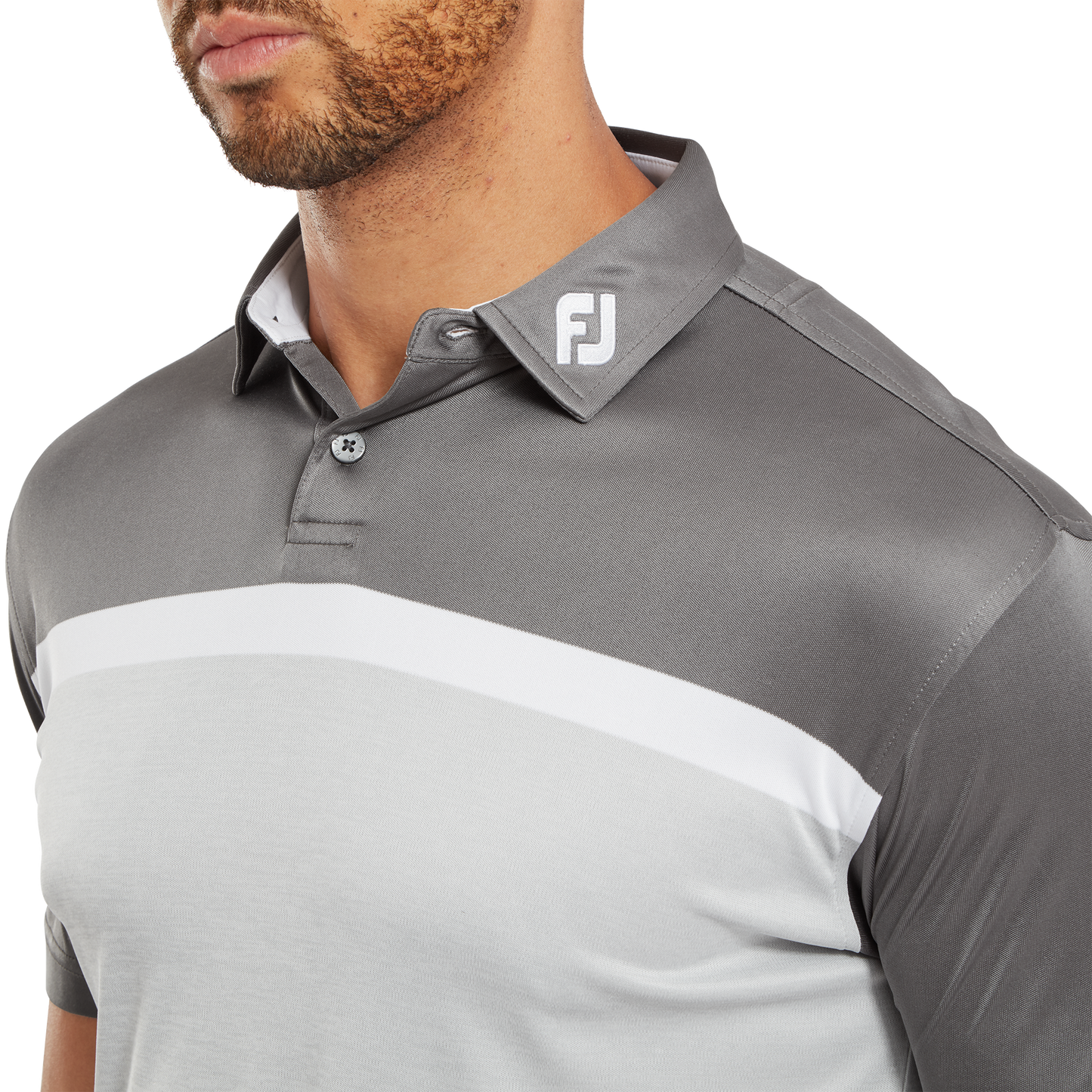 FootJoy Golf Colour Block Polo Shirt 81615   