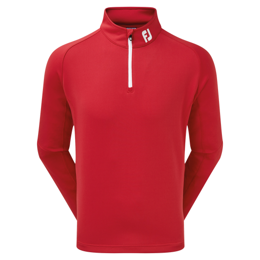 FootJoy Chill-Out 1/2 Zip Pullover Golf Top - 90150 Red M